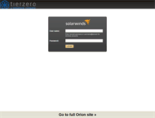 Tablet Screenshot of monitor.tierzero.net